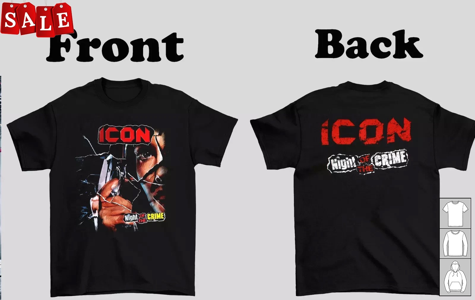New Popular Icon band Night of the Crime Cotton Unisex All Size Shirt WE604