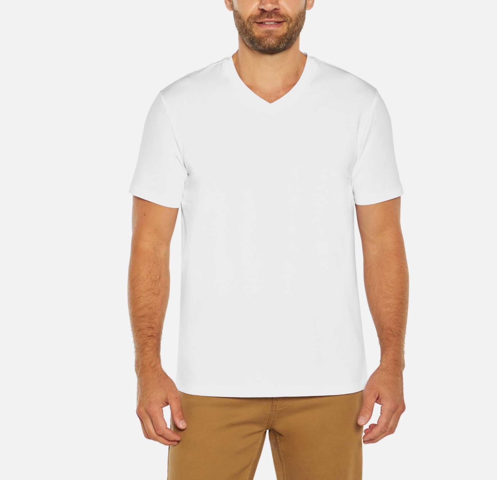 3 Pack Banana Republic Mens Vee Short Sleeve V Neck Premium Wash T-Shirts Fit