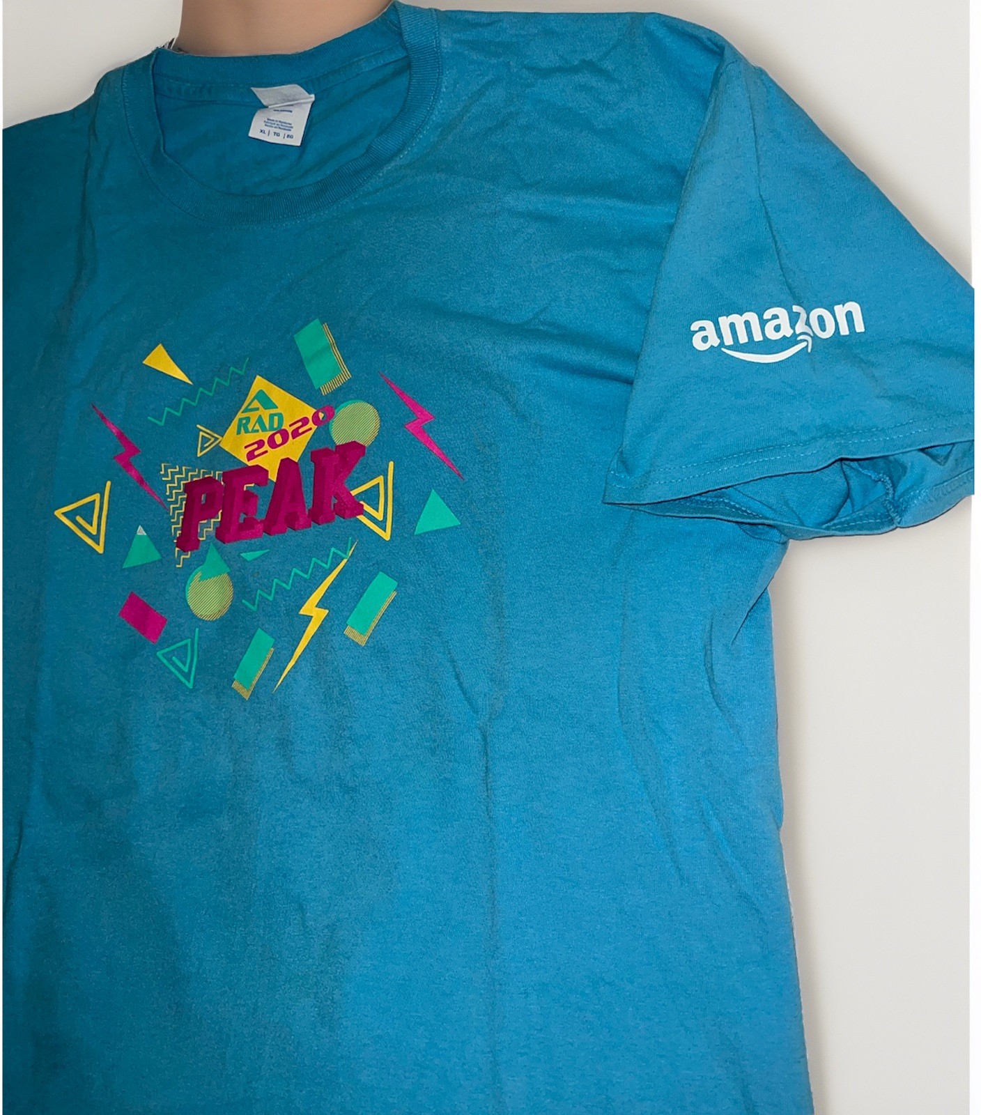 Amazon Peak 2020 T-Shirt Covid Employee Swag Size XL