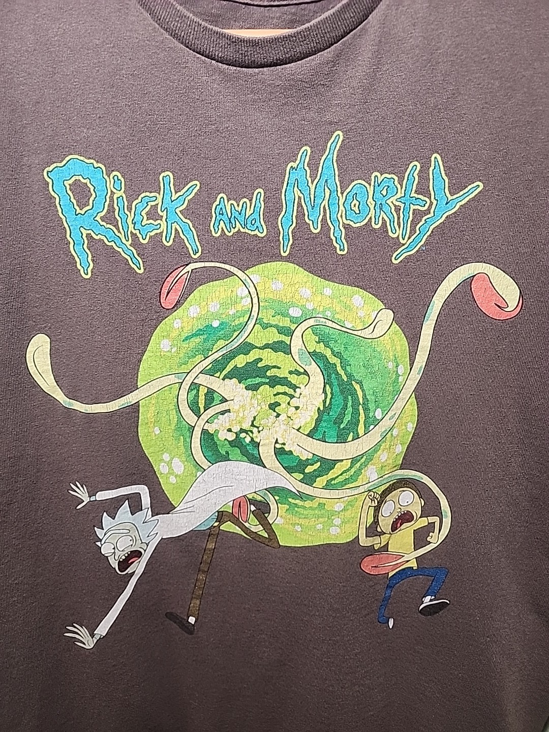 Rick & Morty Adult Swim Ripple Junction T-shirt Large Short Sleeve