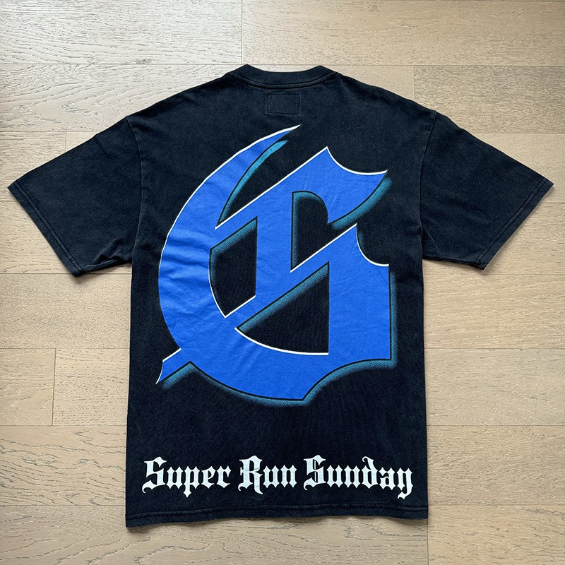 2026 New Godspeed Classic back logo of sports car print Tee Mens T-shirt