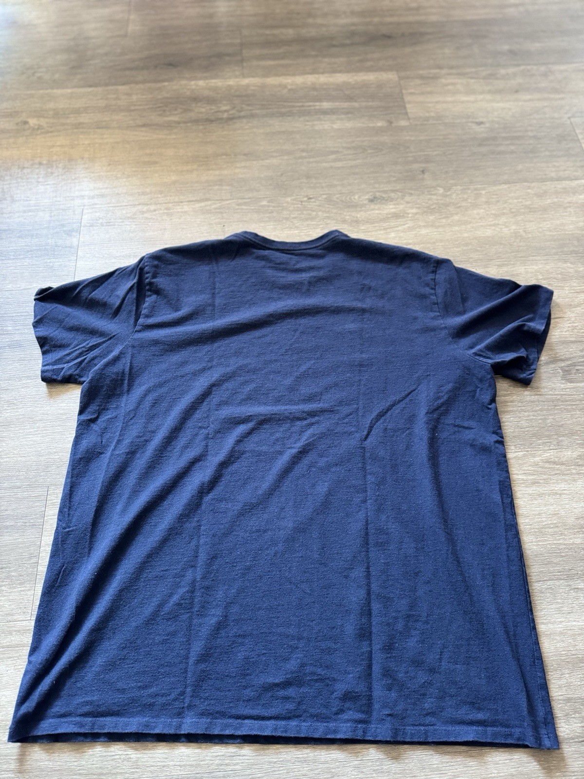 Patagonia Responsibili-Tee Men&rsquo;s T-Shirt XXL Blue Solid Logo Crew Neck Short