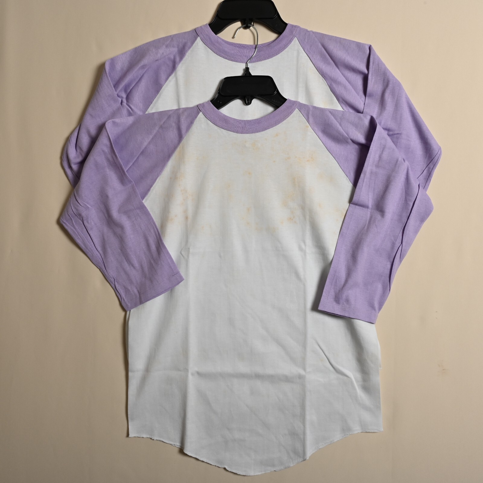 Vintage Cal Cru Baseball T-Shirts 3/4-Sleeve Size M – Lot of 2 – 4269