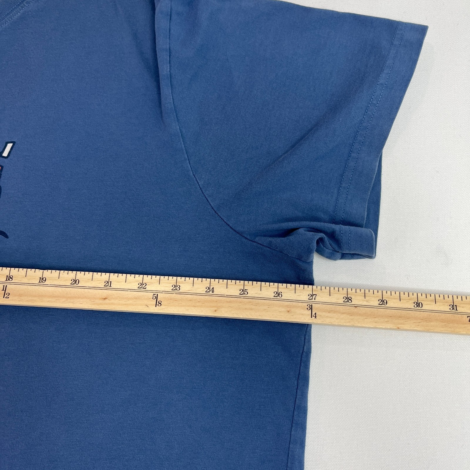 Life Is Good Mens XXL Blue Crusher Tee Unlimited Smileage Graphic Shirt