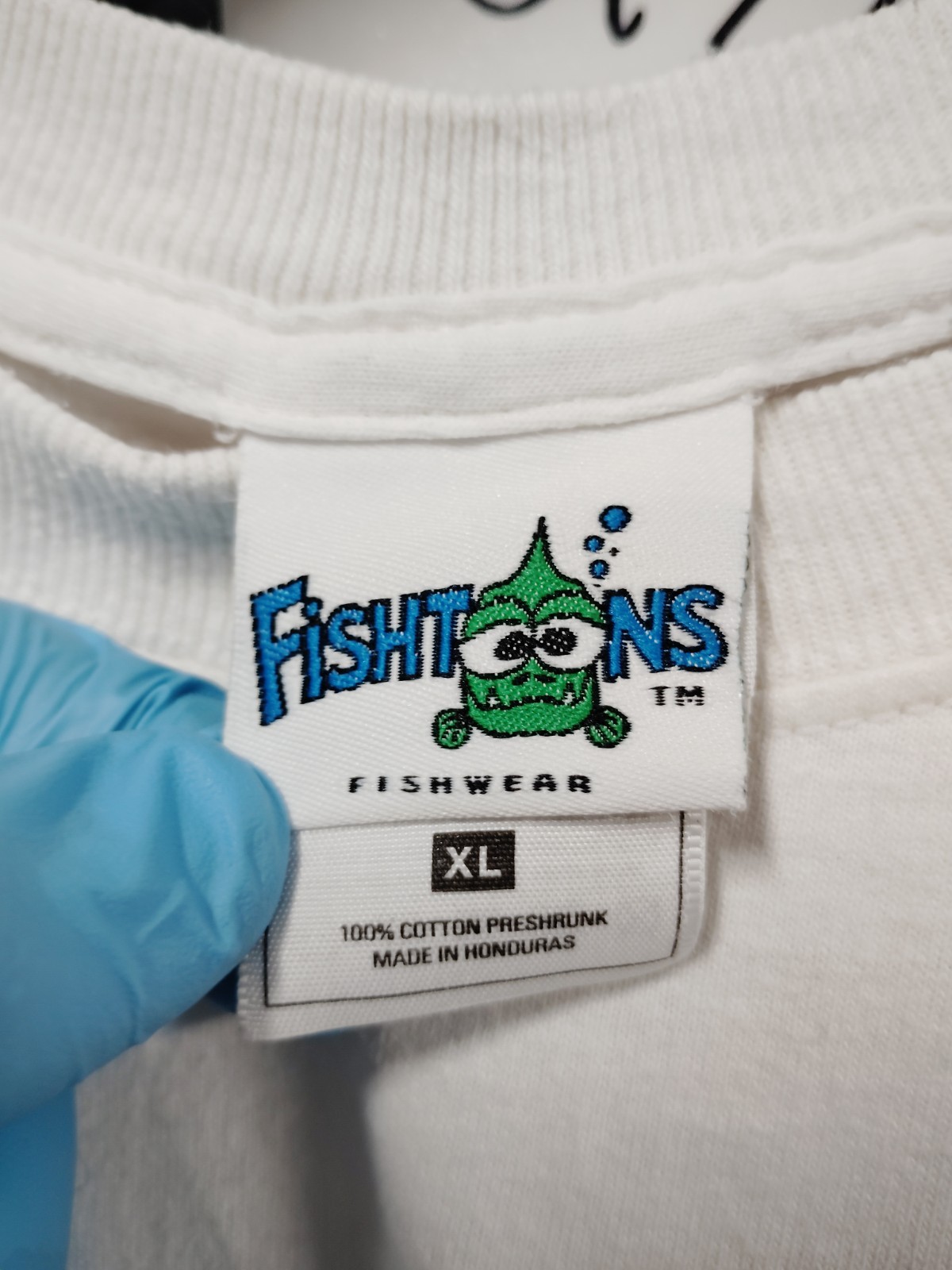 Vtg Fish Toons Calico 1999 Shirt Fair Condition Stained Blemishes Xl A28