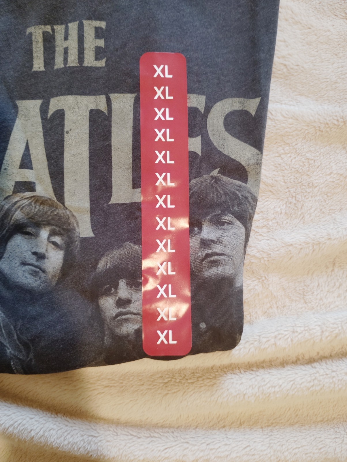 XL Beatles Rubber Soul T-Shirt New With Tags 60% Cotton 40% Poly.