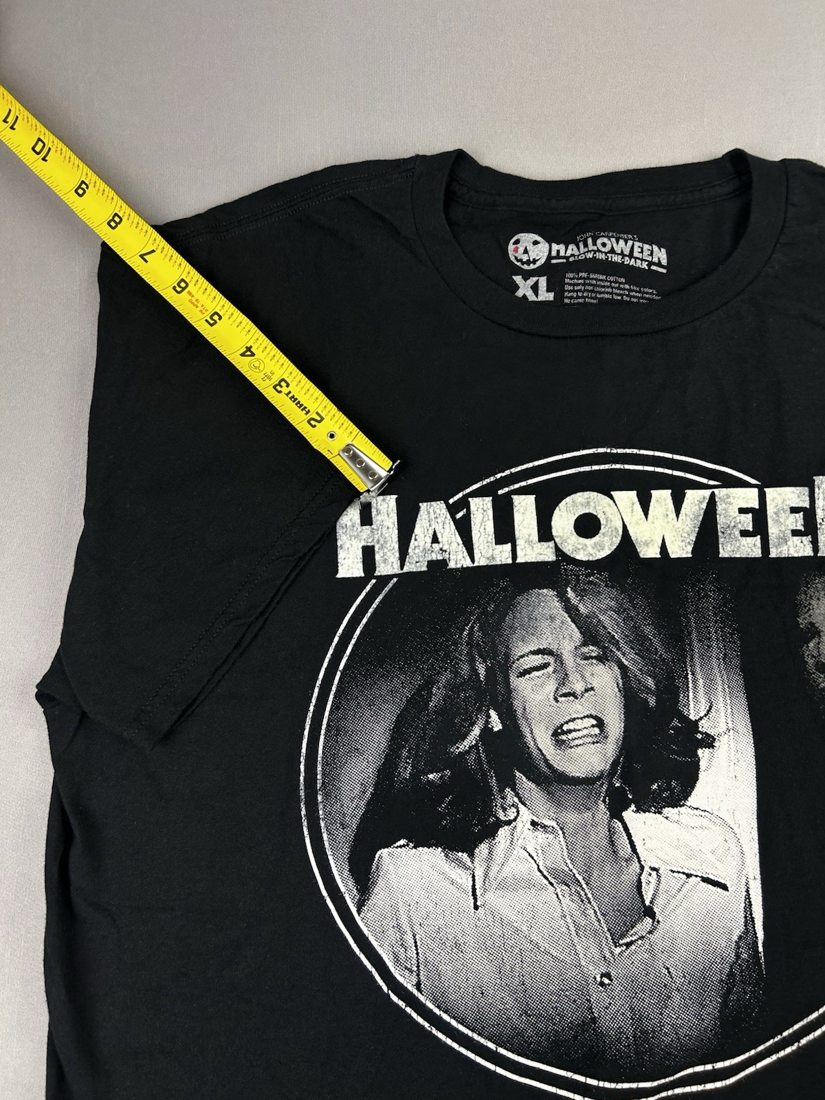 Halloween Glow In The Dark Men’s XL Fright Rags Graphic Tee Shirt NEW