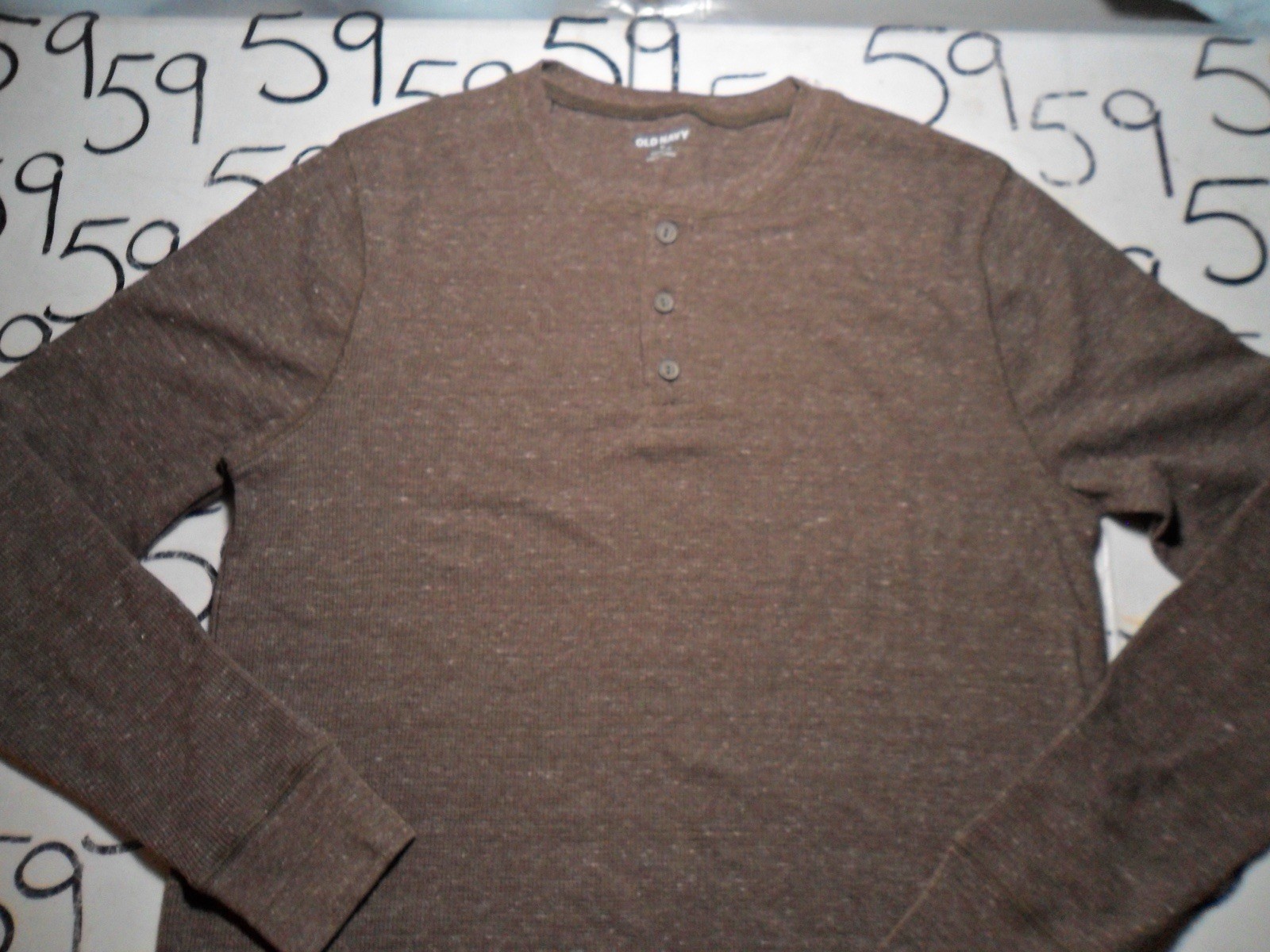 Medium NWOT Light Brown Long Sleeve Thermal Old Navy Brand Shirt