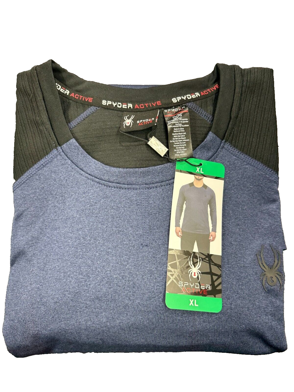 Spyder Mens Active Midweight Long Sleeve Baselayer Shirt