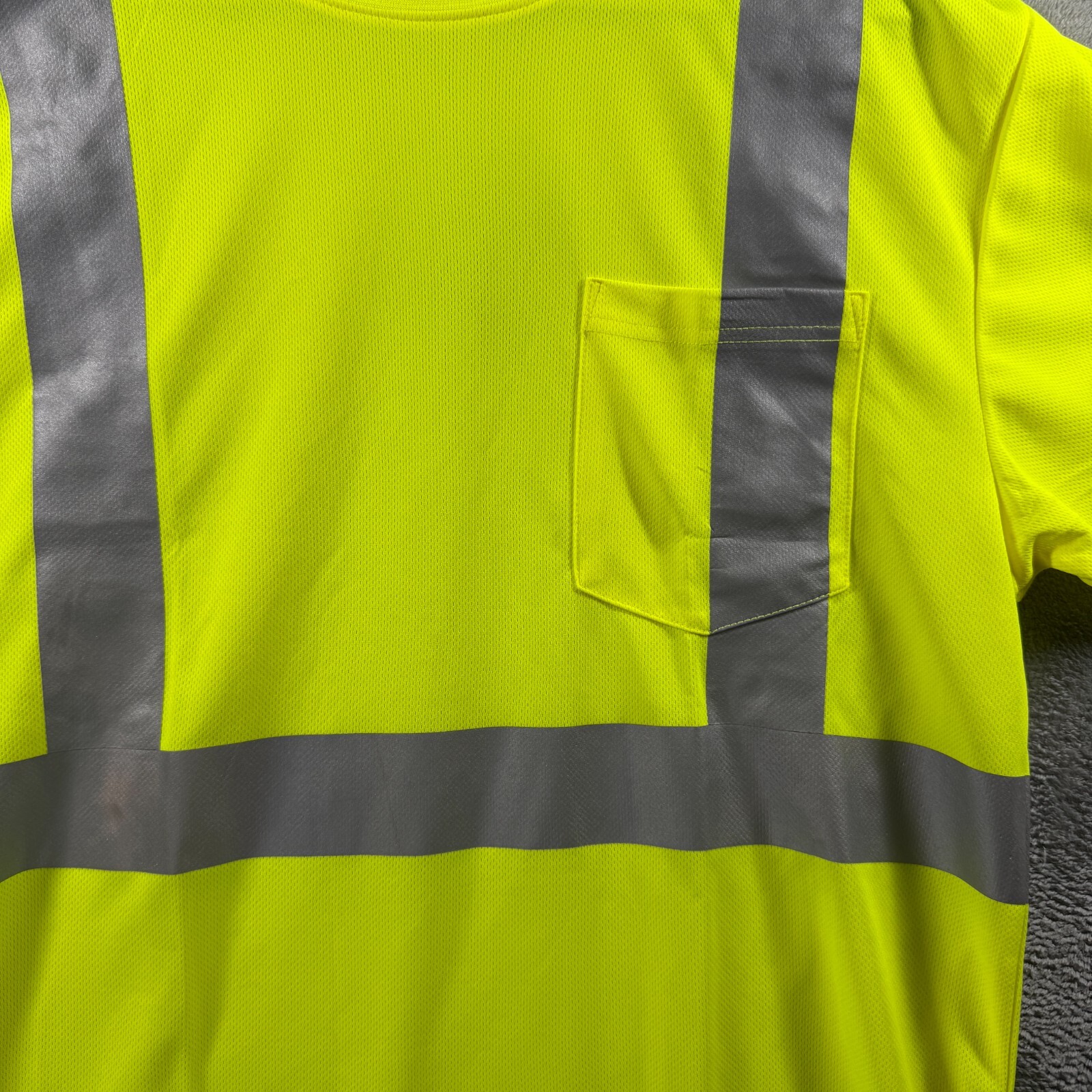 Xtreme 3M Scotchlite Reflective Men&rsquo;s Large L T Shirt High Visibility Safety