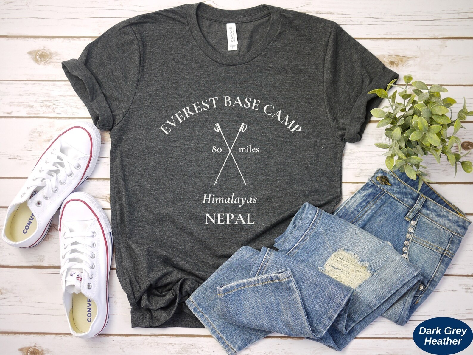 Everest Base Camp Shirt Travel Gift for Nepal Trip Lovers Souvenir Tee