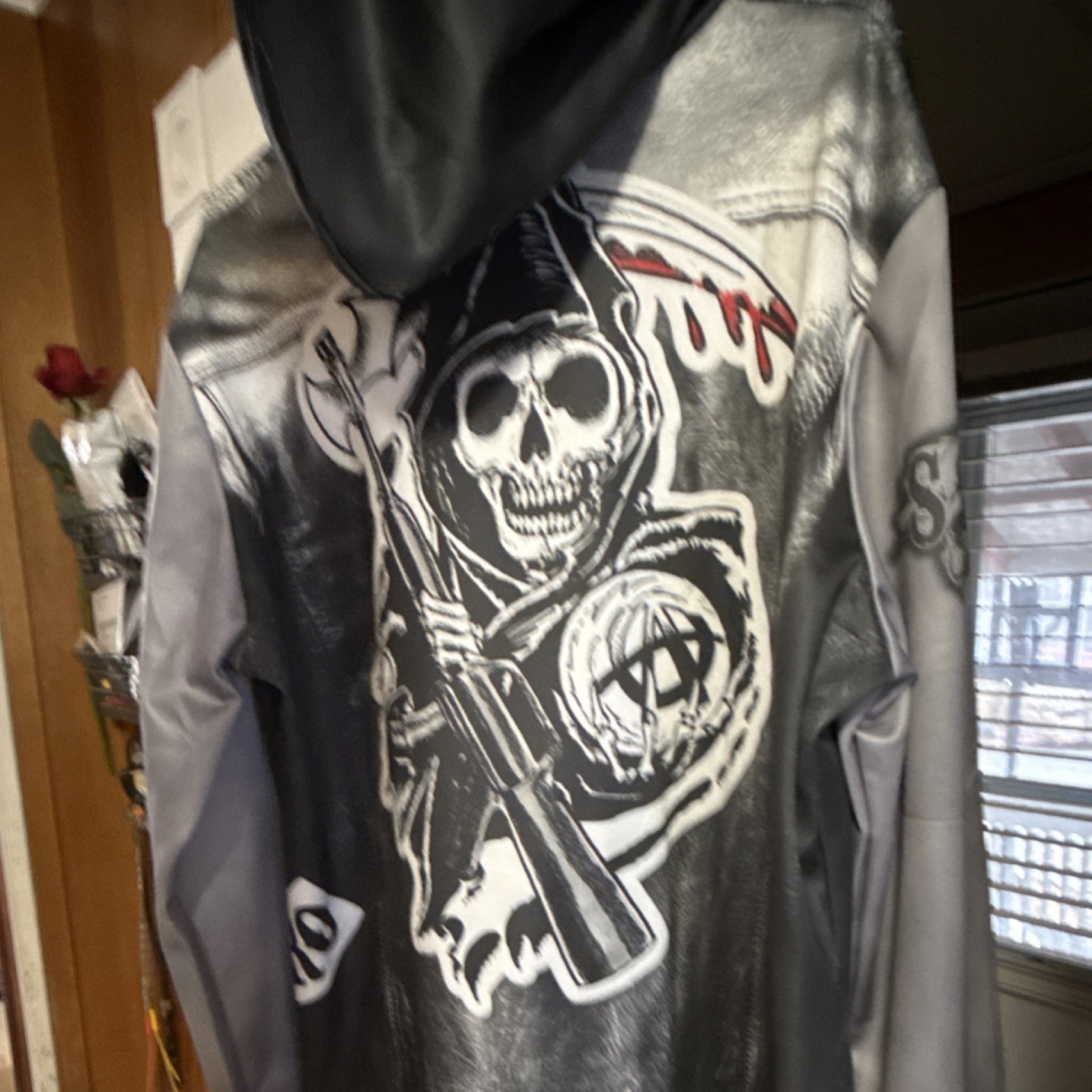 Sons of Anarchy Pull Over Shirt With Hood New Without Tags. Size 2xxl