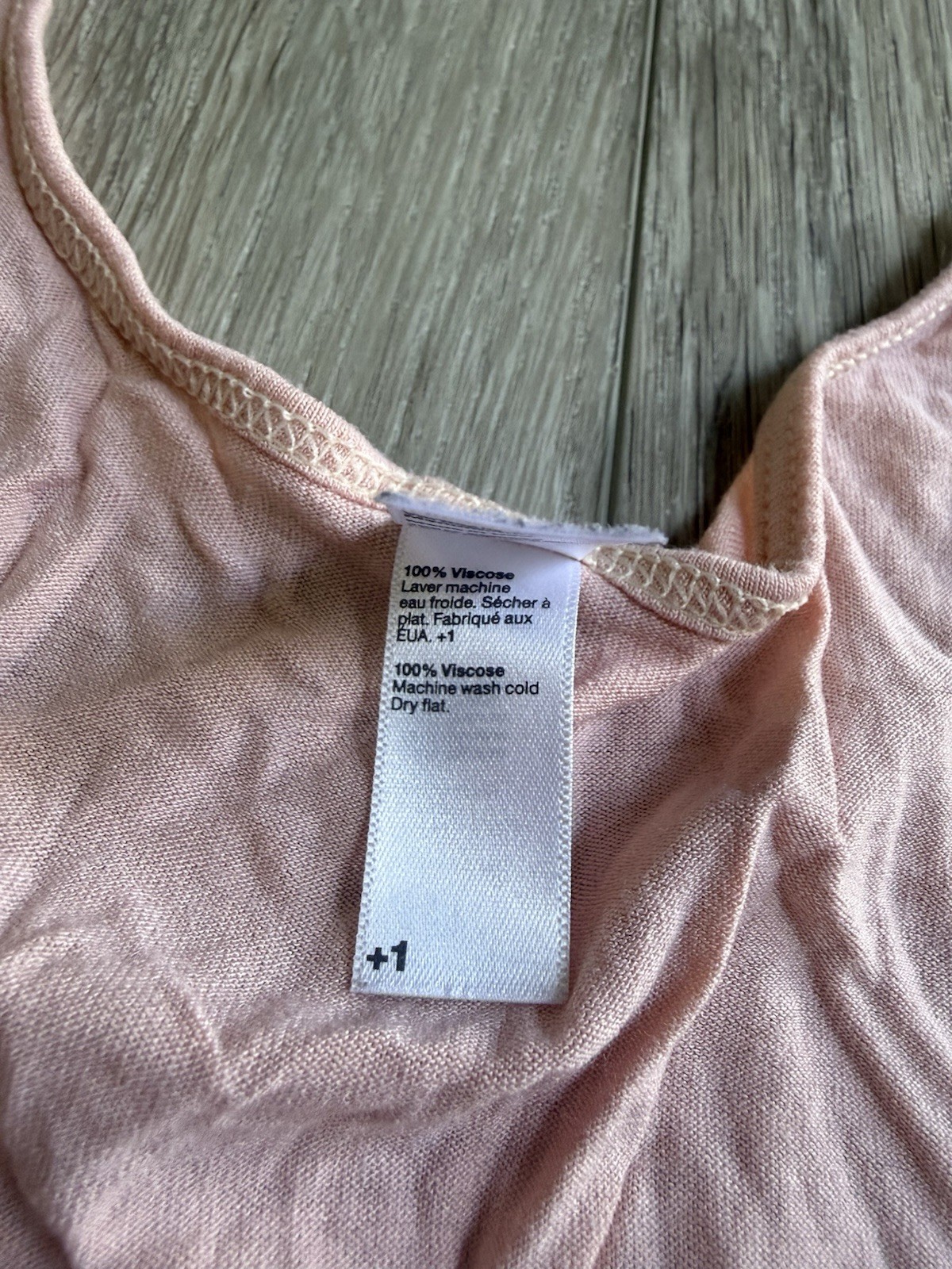 American Apparel – Taupe or Peach – Small – Tank