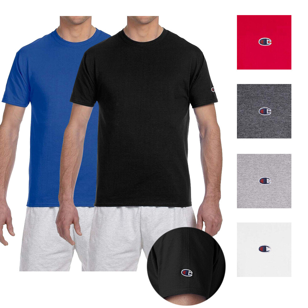 Champion Men&rsquo;s T-Shirt 6.1 oz. Athletic Workout Fitness Short Sleeve Shirt T525C