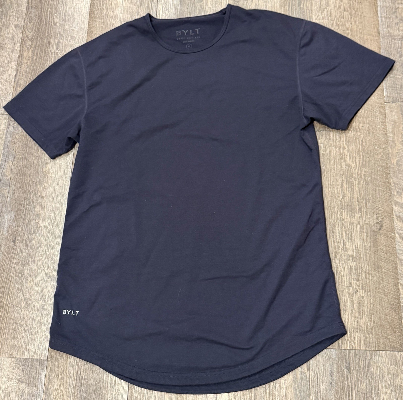 BYLT Premium Drop Cut Shirt Lot of 7 size Medium Black Blue Brown Grey Green Red