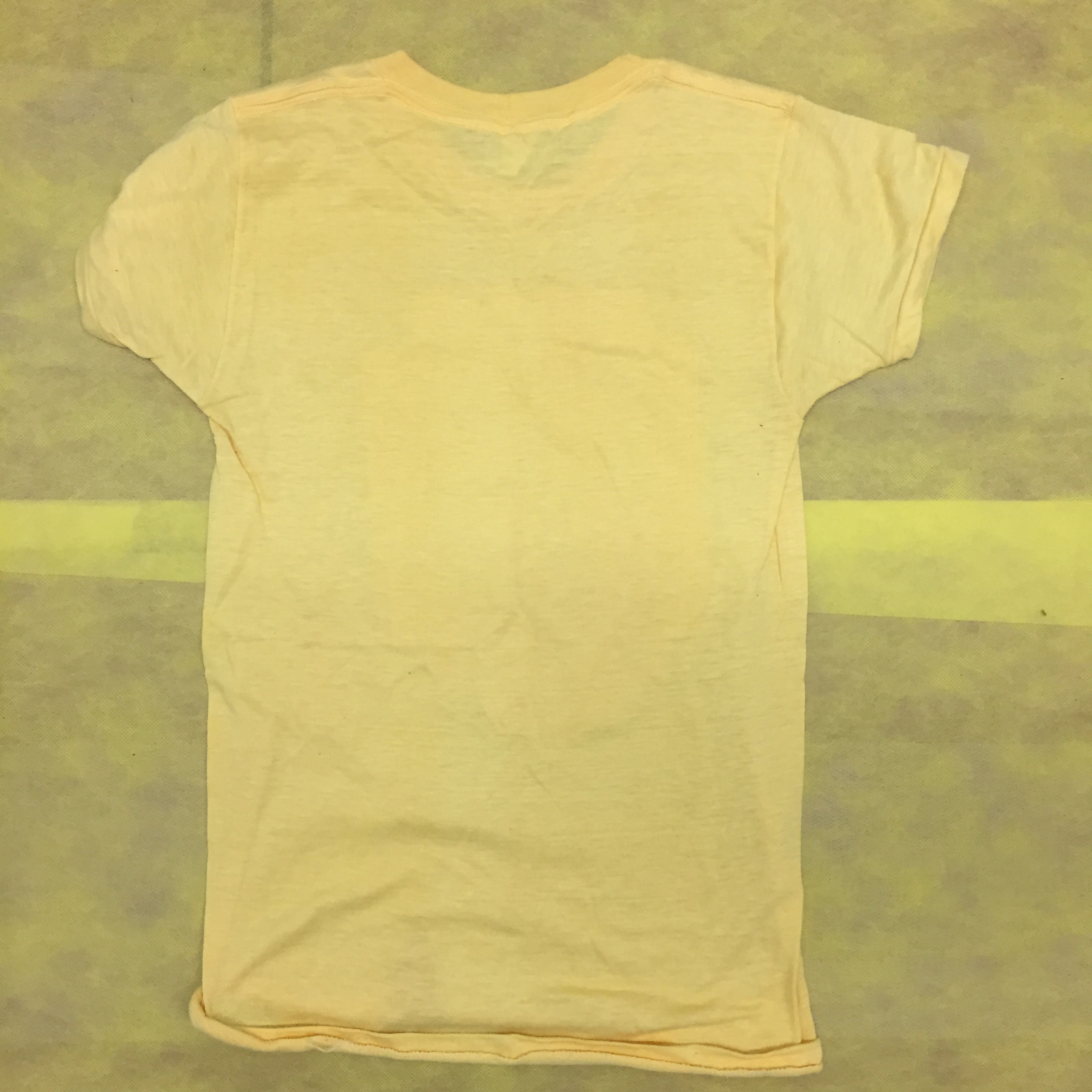 Vintage 1978 Stigwood Sgt Peppers Lonely Heart Band Mens T-Shirt Size L Yellow