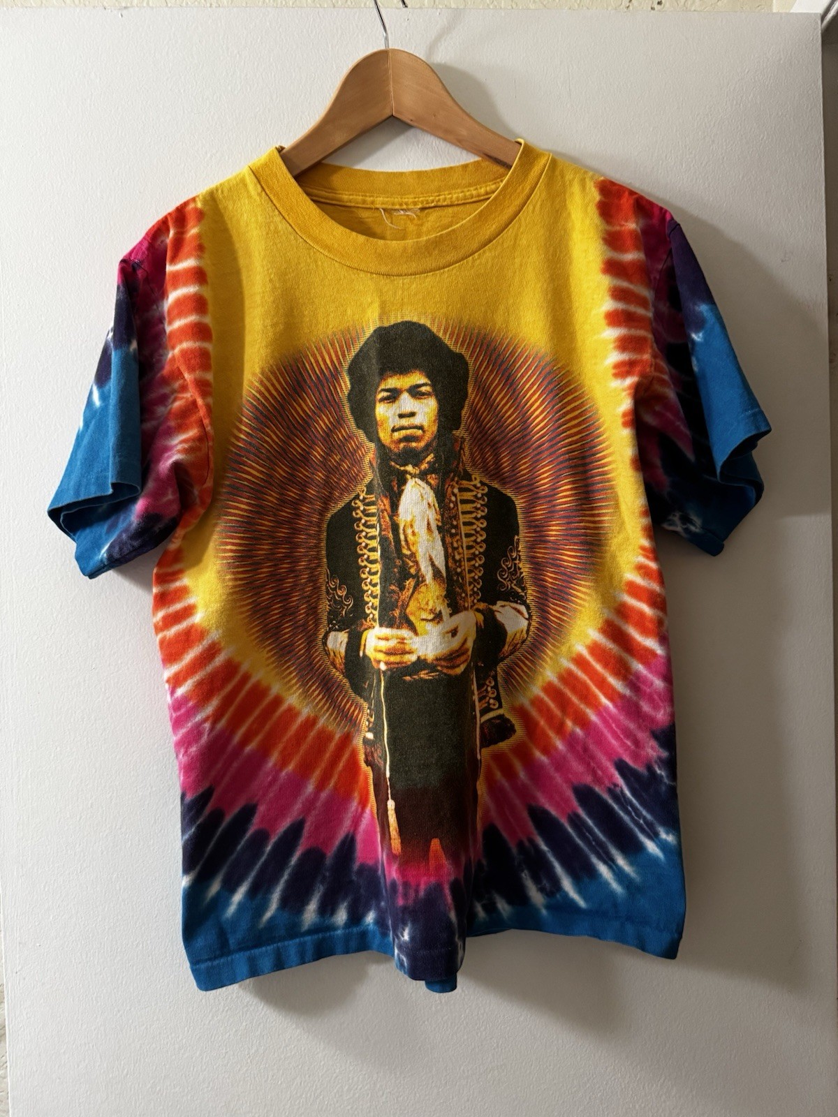 Vintage Tie-Dye Jimmy Hendrix Shirt