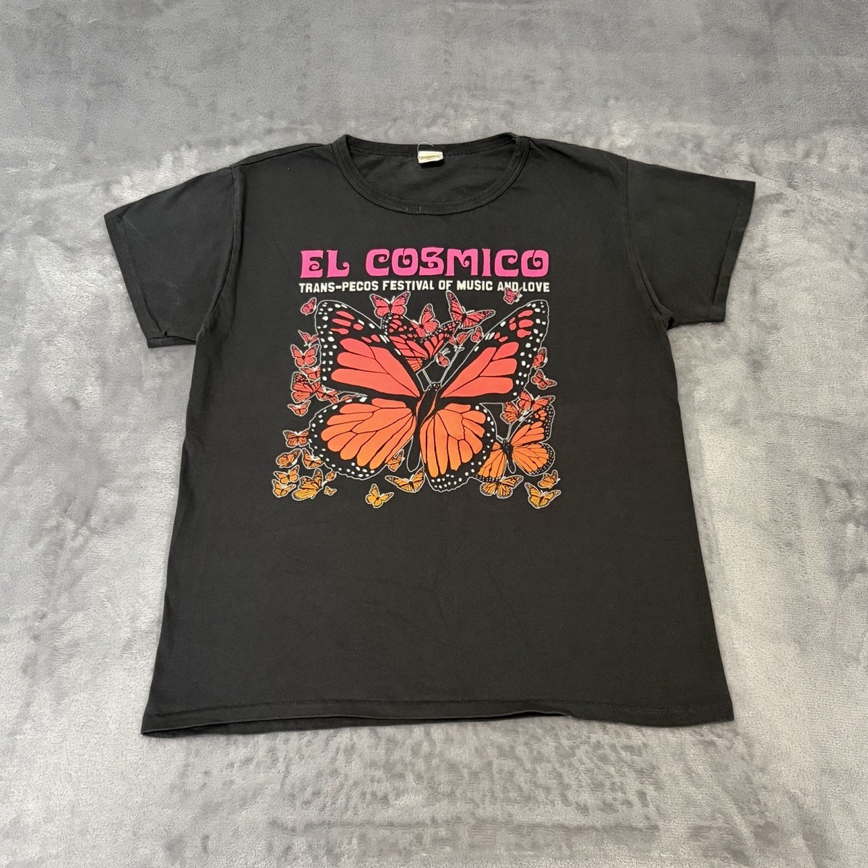Filth Mart El Cosmico Music Festival T Shirt Men’s Size Small Marfa 2023 Pecos