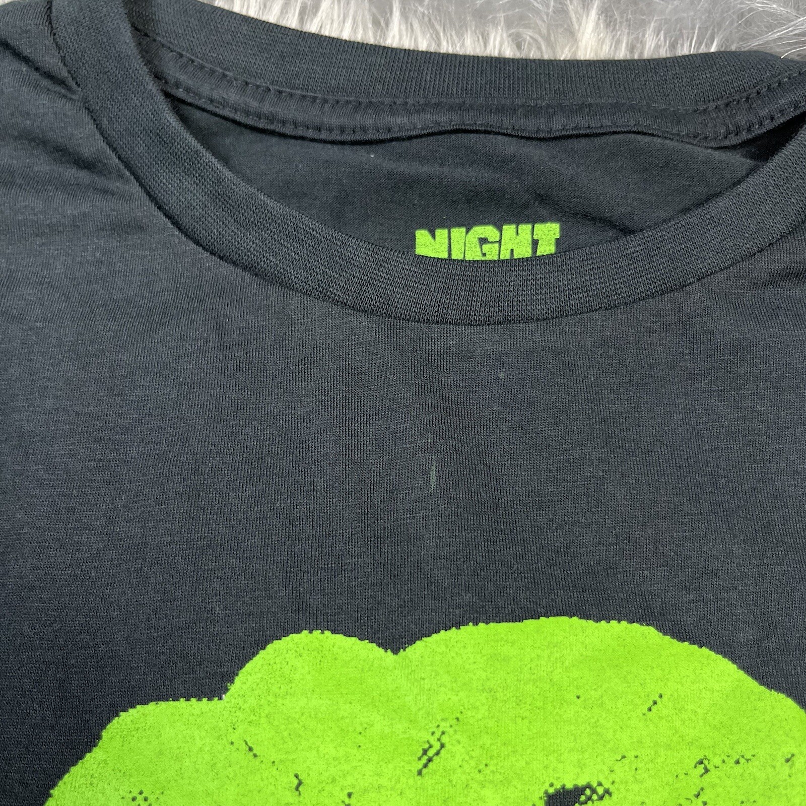 Night Of The Living Dead Coming To Get You Barbara Long Sleeve Black Green XL