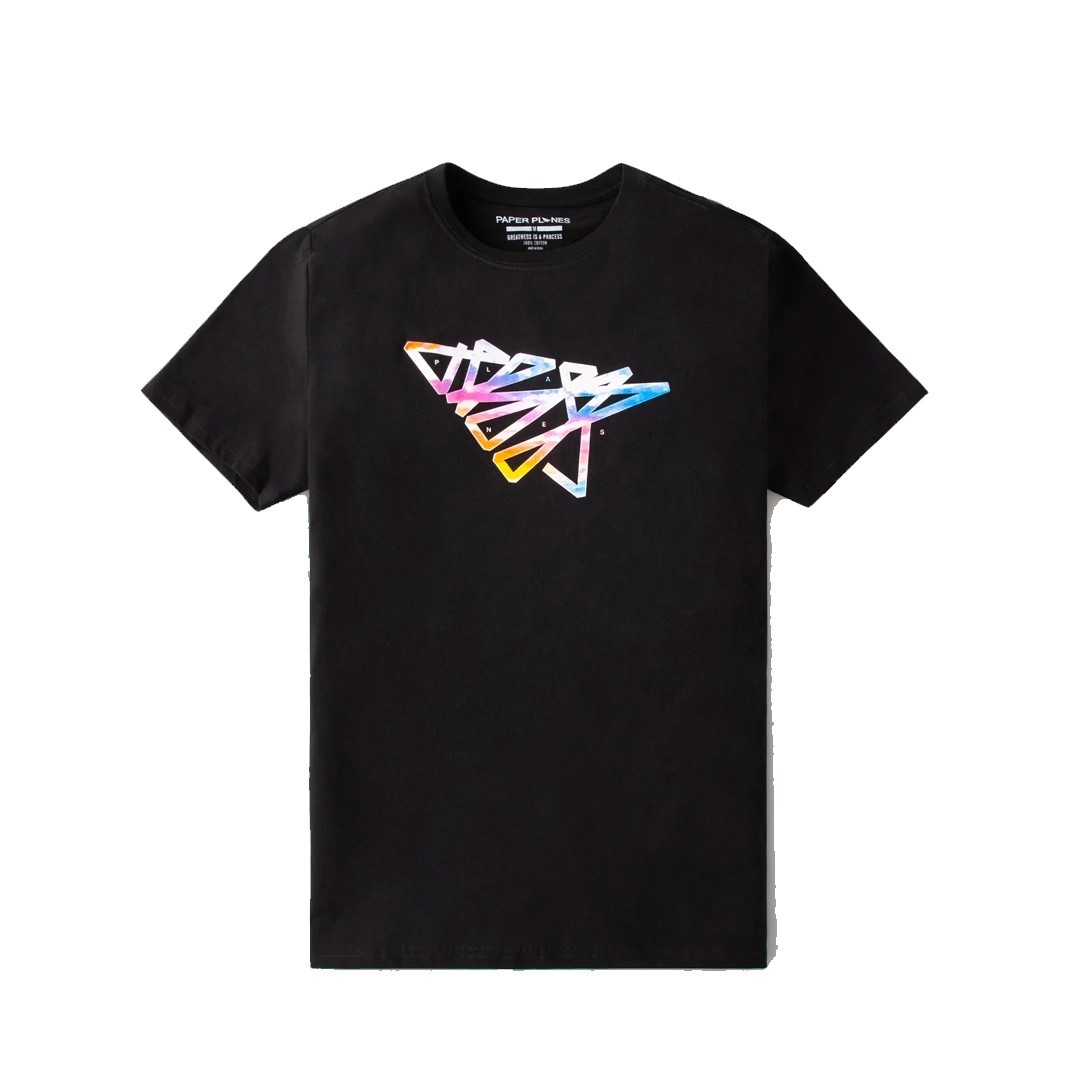 Paper Planes « Path To Greatness Logo » Short Sleeve Tee (Black) T-Shirt