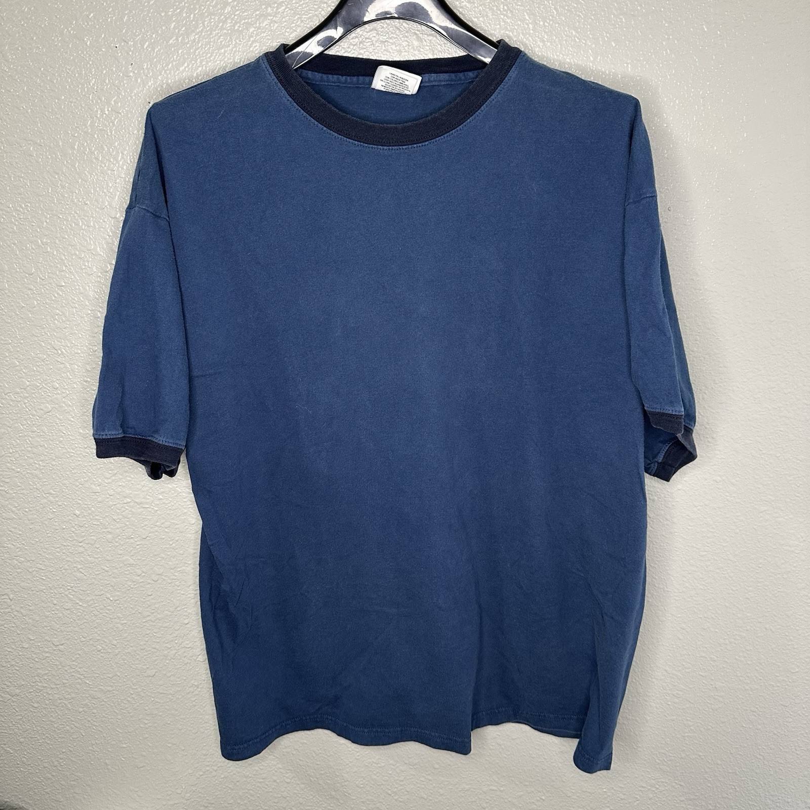 Arizona Jean Company Men’s XL Tshirt Blue Short Sleeve Crewneck 100% Cotton