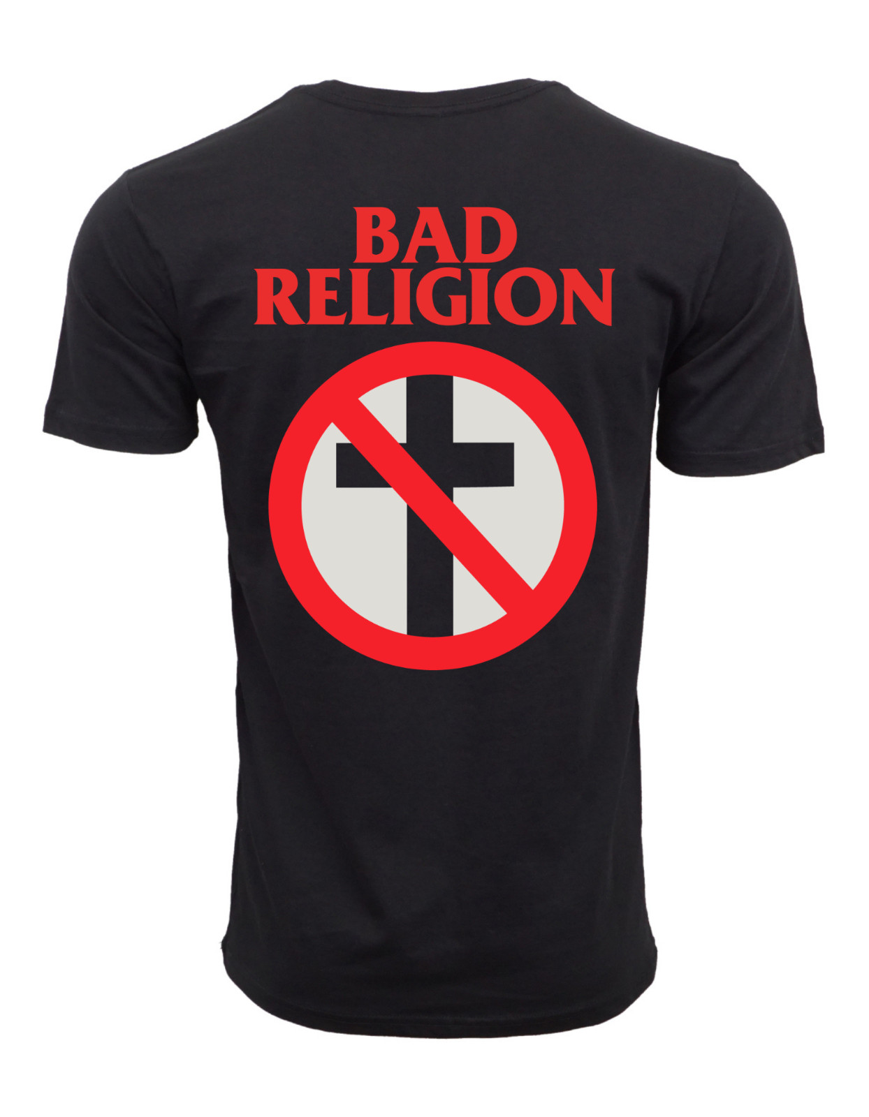 BAD RELIGION MENS CROSSBUSTER GRAPHIC T SHIRT