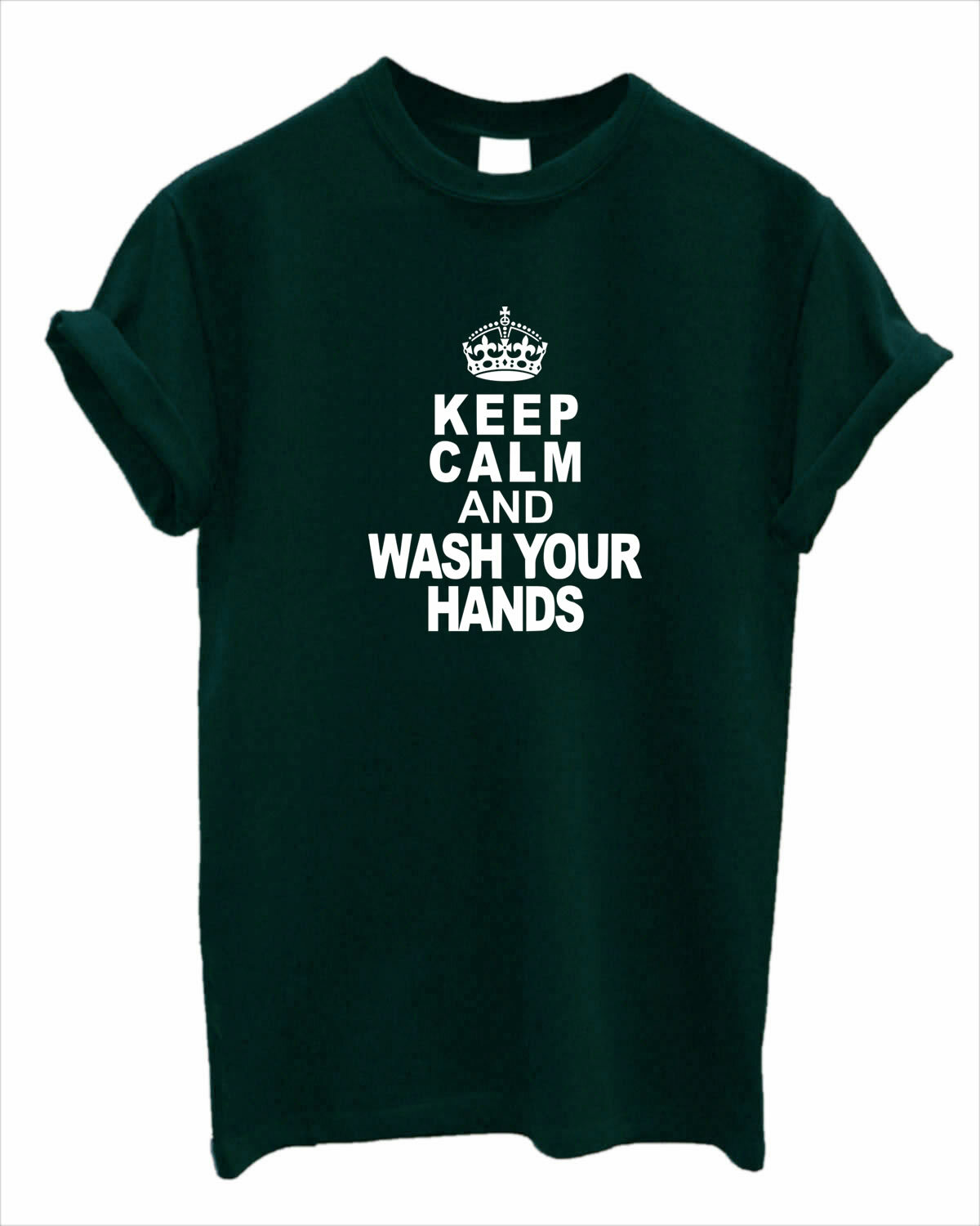 Keep Calm and Wash Your hands Tshirt Gift Top T-shirt