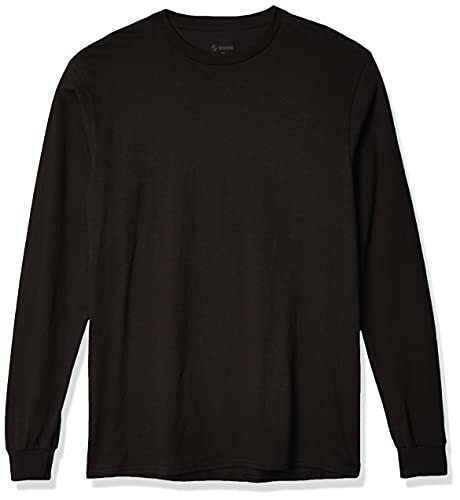 Soffe 100% Cotton Adult Crew Neck Long Sleeve Shirt