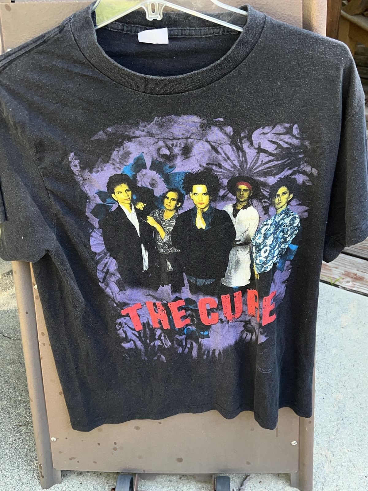 Vintage Great Shape, Large The Cure 1989 Prayer Tour Tee Single Stitch Brokum