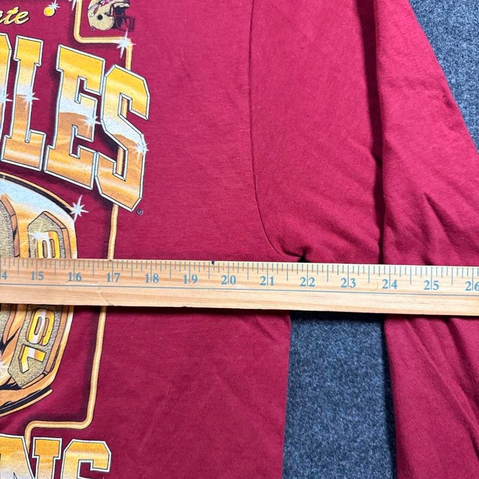 Vintage 1999 FSU Seminoles National Champions Long Sleeve Shirt – Size L