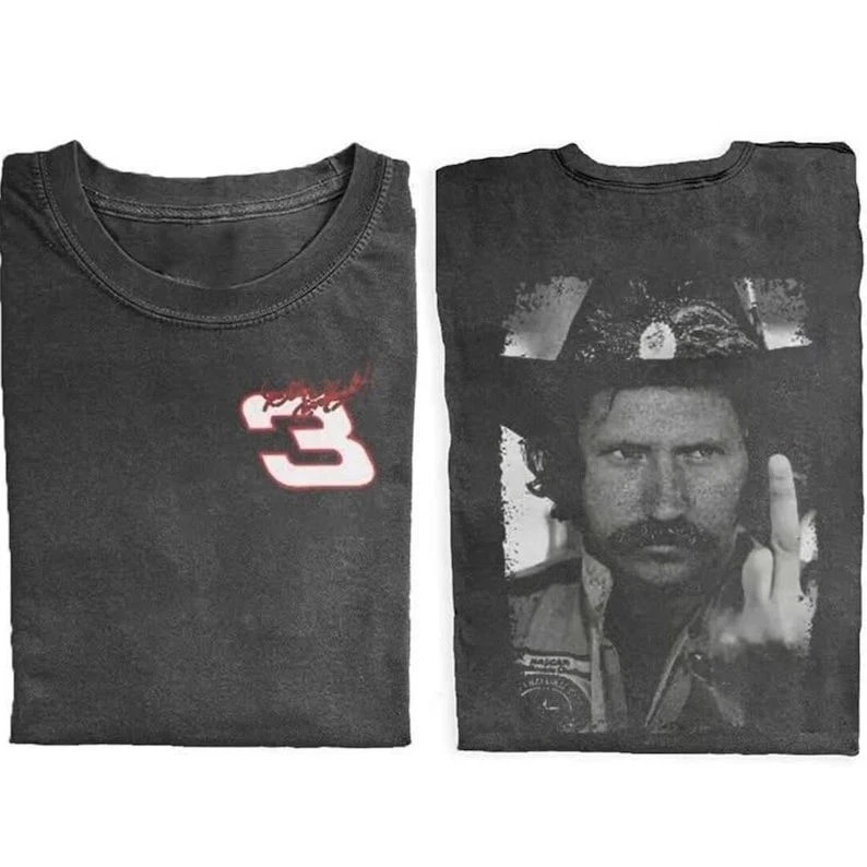 Racing Middle Finger T-shirt, 90s Nascar Shirt, Dale T-Shirt Unisex, Gift Fan