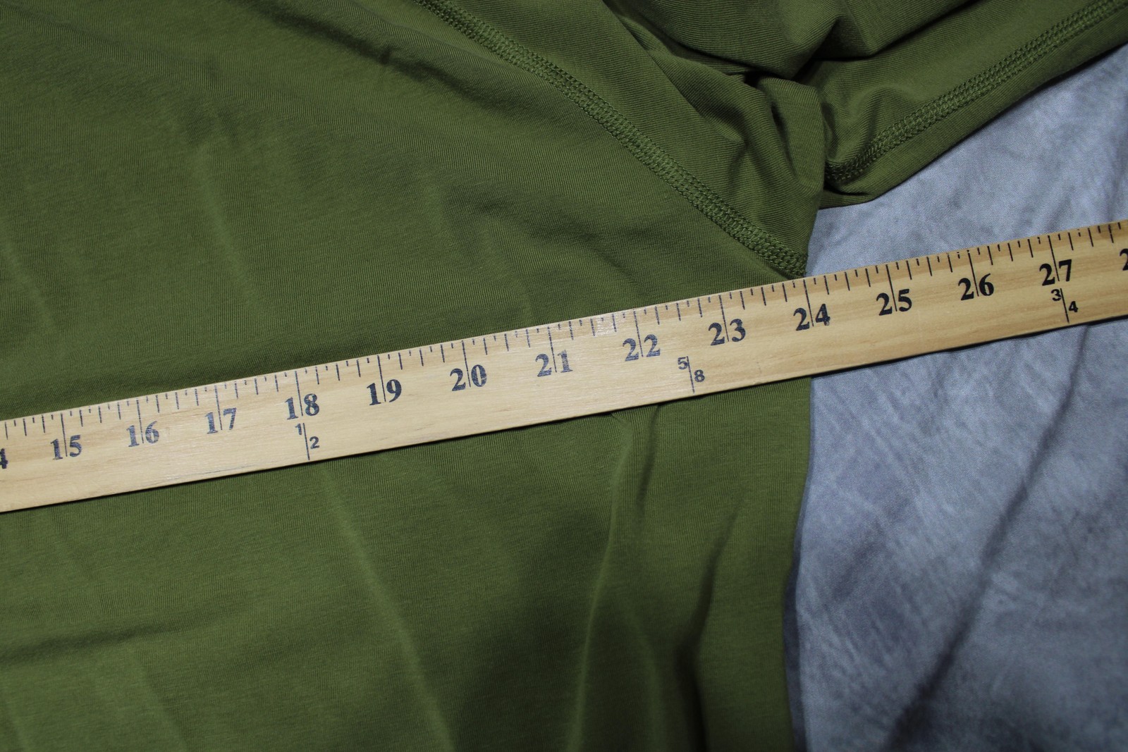 Public Rec Henley Shirt Mens 2XL Green Long Sleeve Pima Cotton Tencel Stretch