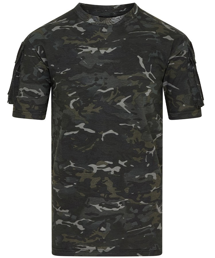 TACTICAL T-SHIRT MTP BTP BLACK MENS COMBAT TOP BRITISH ARMY MILITARY SIZE S-3XL