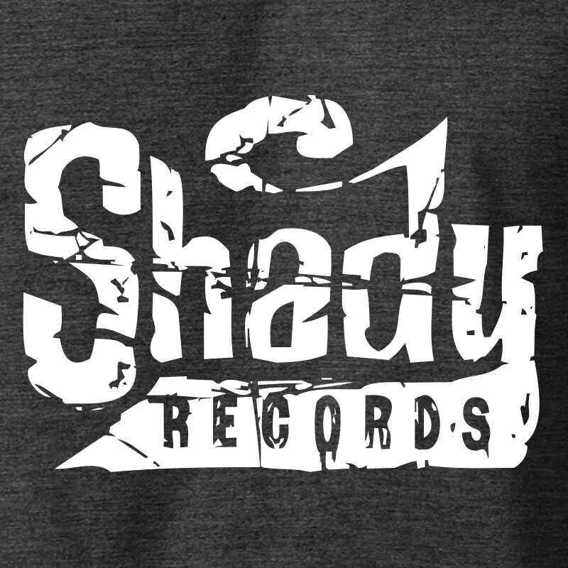 SHADY RECORDS Logo T-Shirt Slim Eminem Dr Dre D12 Hip Hop Concert Tour S-6XL Tee