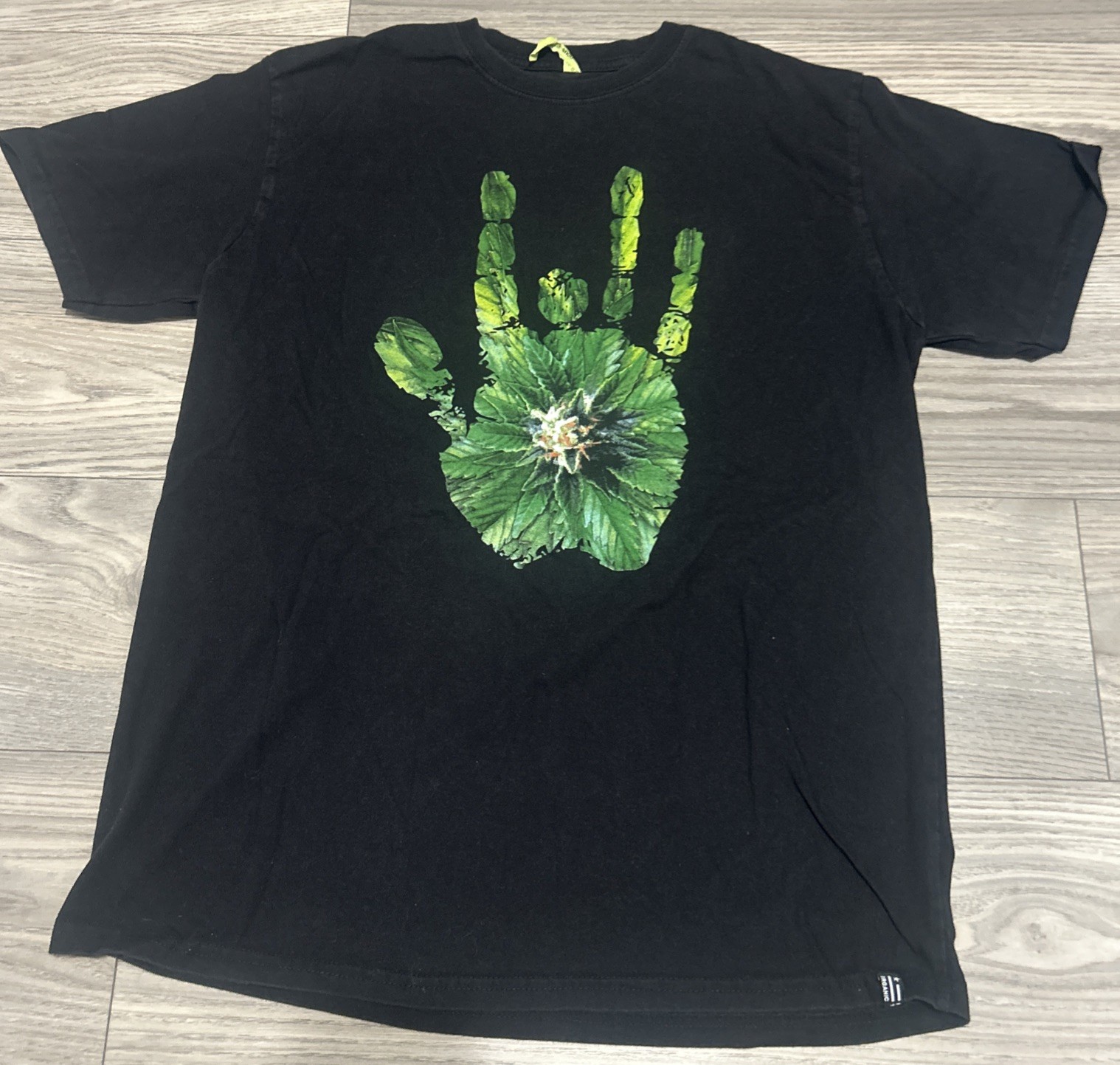 Jerry Garcia Organic Hemp Shirt Jgb Band Grateful Dead Size L 21×28