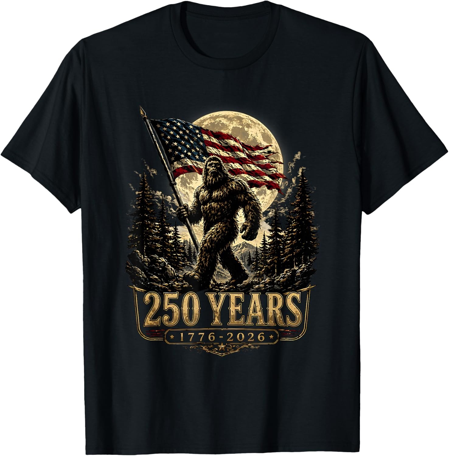 250th Anniversary USA Patriotic 250 Years American 4th July Unisex T-Shirt