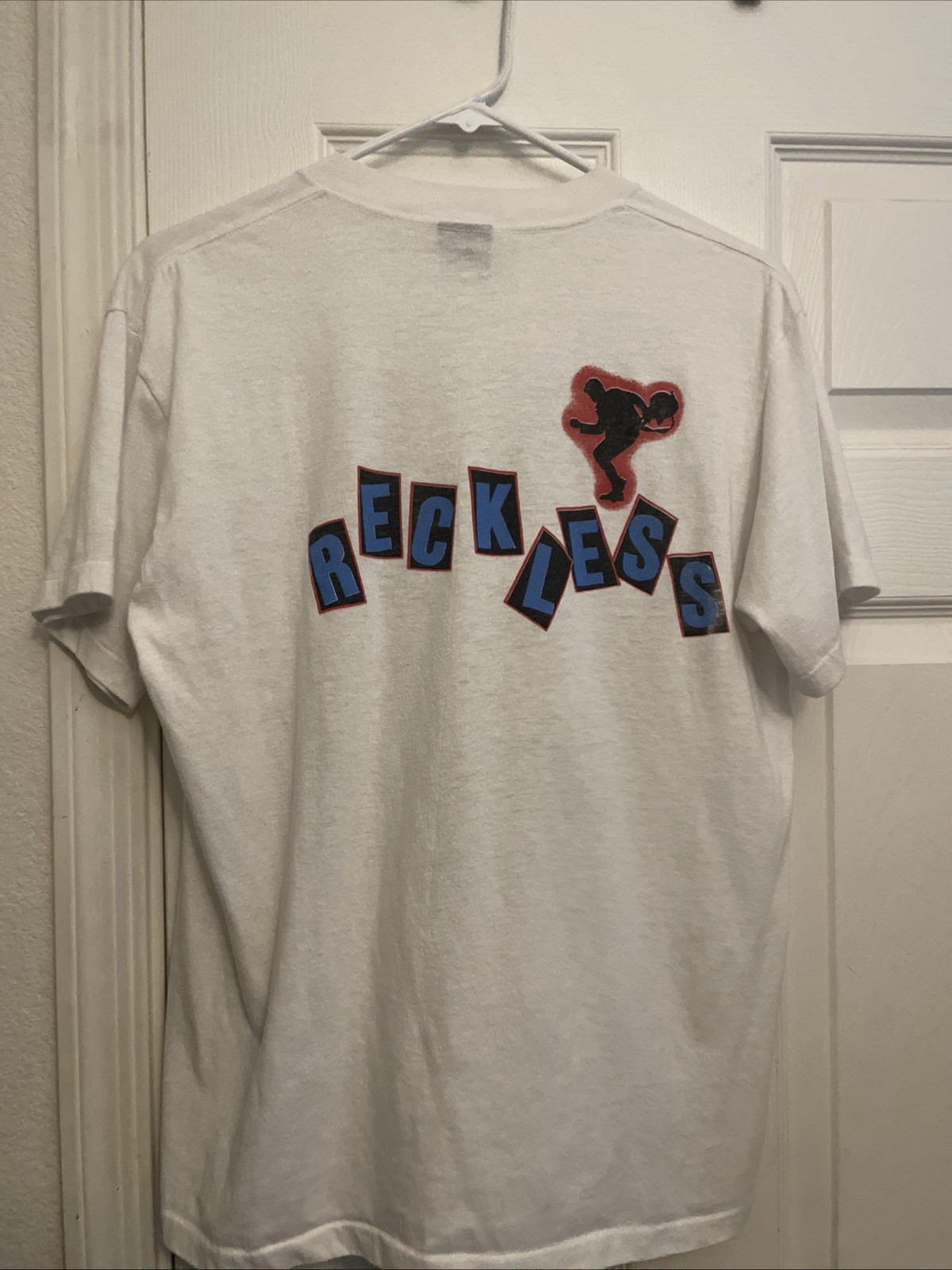 Vintage Bryan Adams 1985 Reckless White Shirt