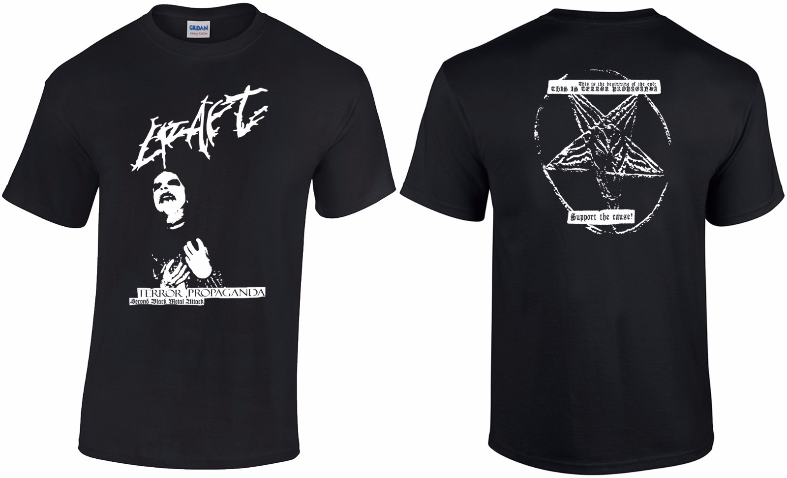 CRAFT Terror Propaganda T-shirt armagedda raw black metal pest katharsis horna