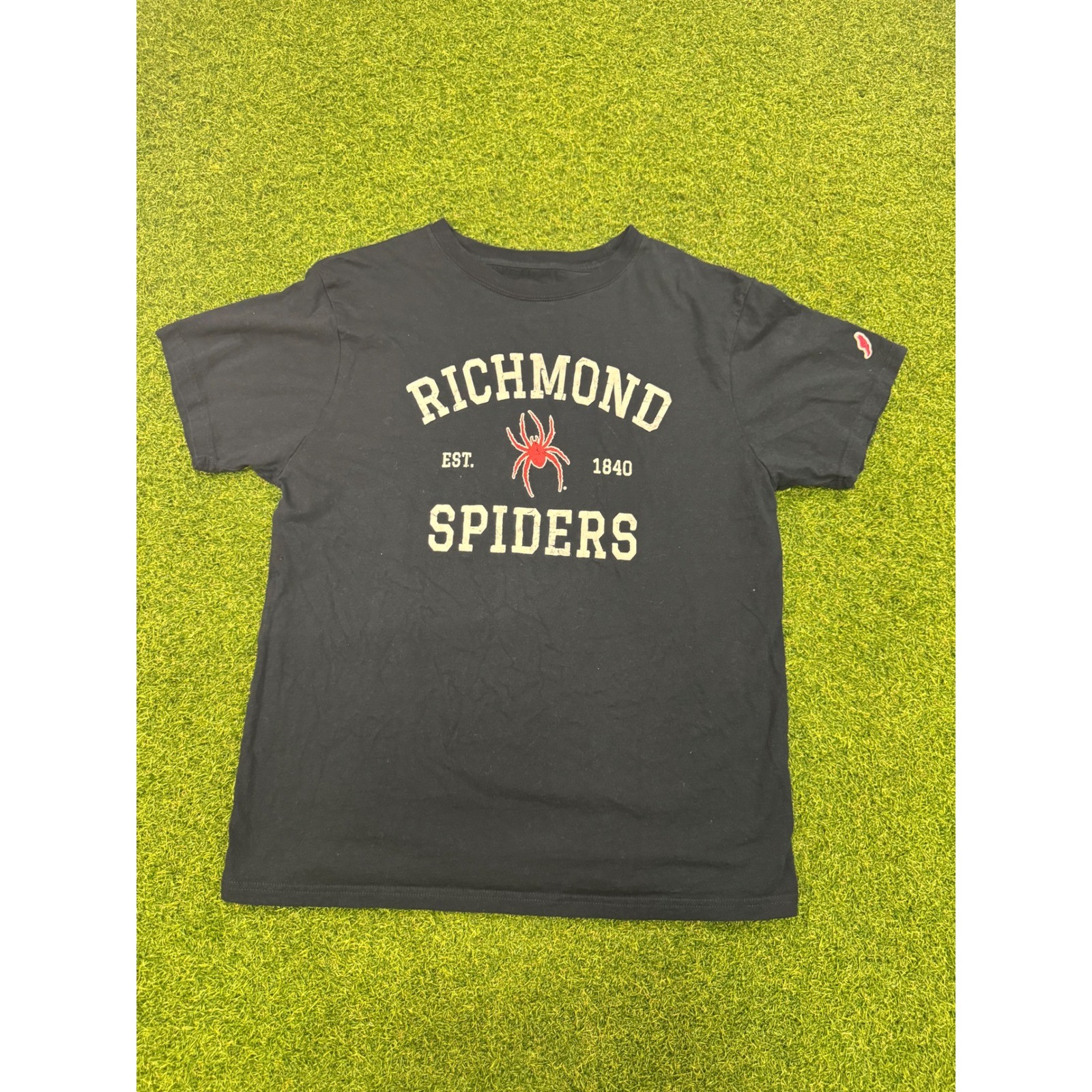 Richmond Spiders T-Shirt Mens Large Navy Blue University of Richmond