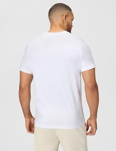 Nike Men&rsquo;s NSW Futura Air Square Tee Crew Neck White Size XXL