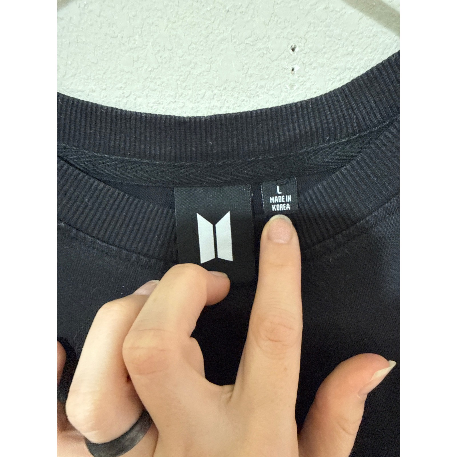 BTS 2021 Muster Sowoozoo K-Pop Official Band Shirt Unisex Large Korea Made