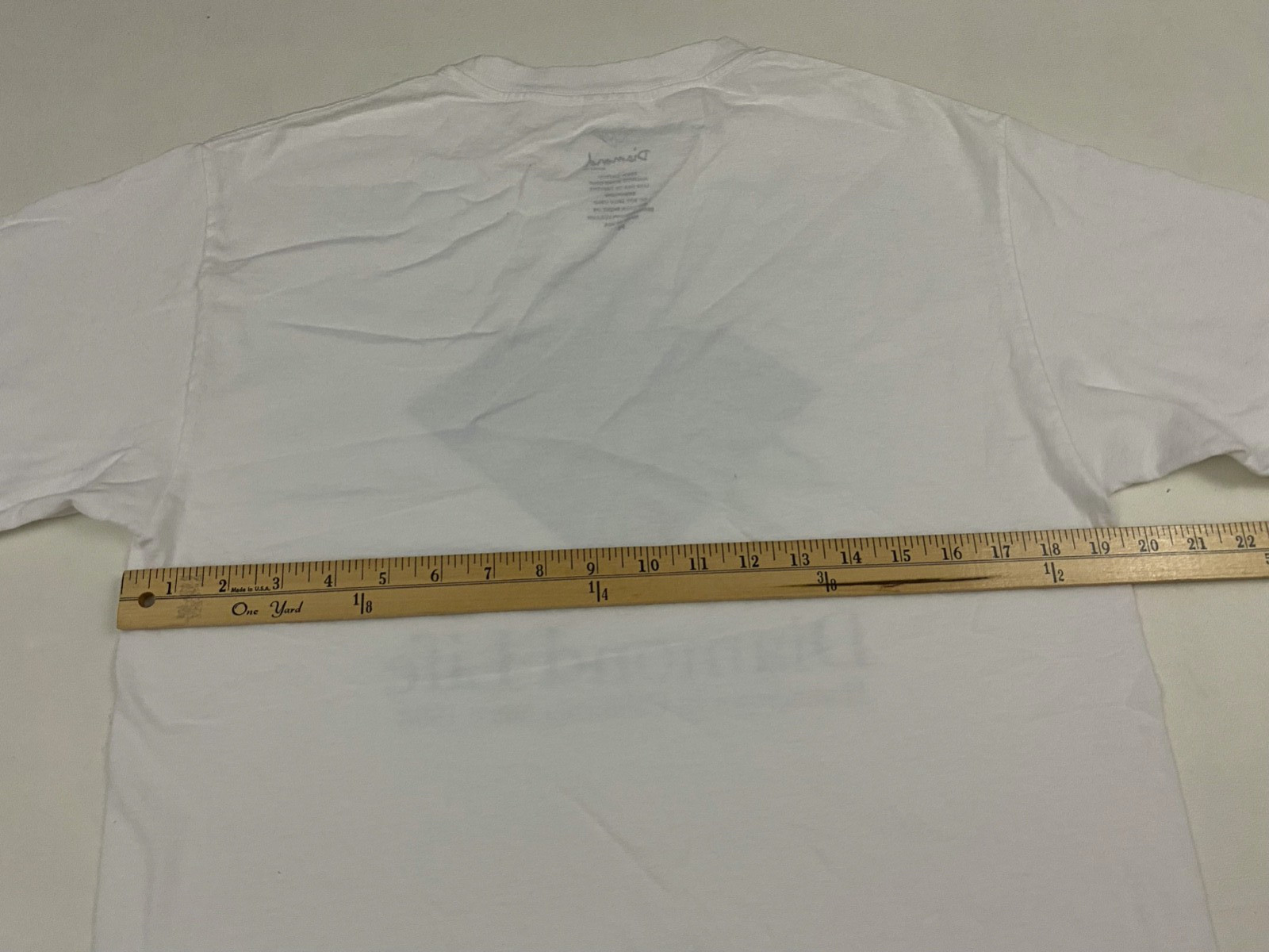 Men&rsquo;s Diamond Supply Co Logo Men Graphic White T Shirt Size M