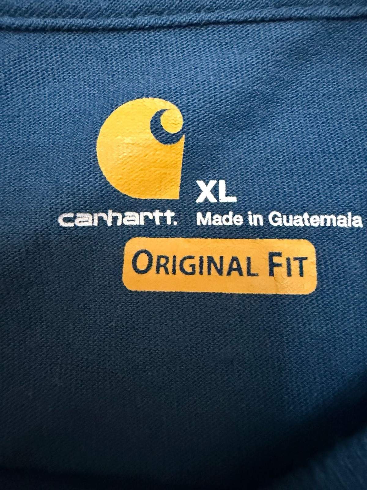Carhartt K231 Original Fit Long Sleeve Logo Graphic T-Shirt