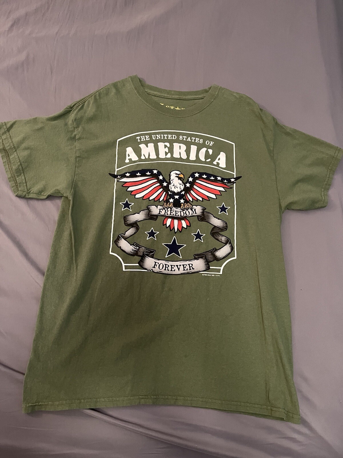 America Freedom Forever Eagle Size L
