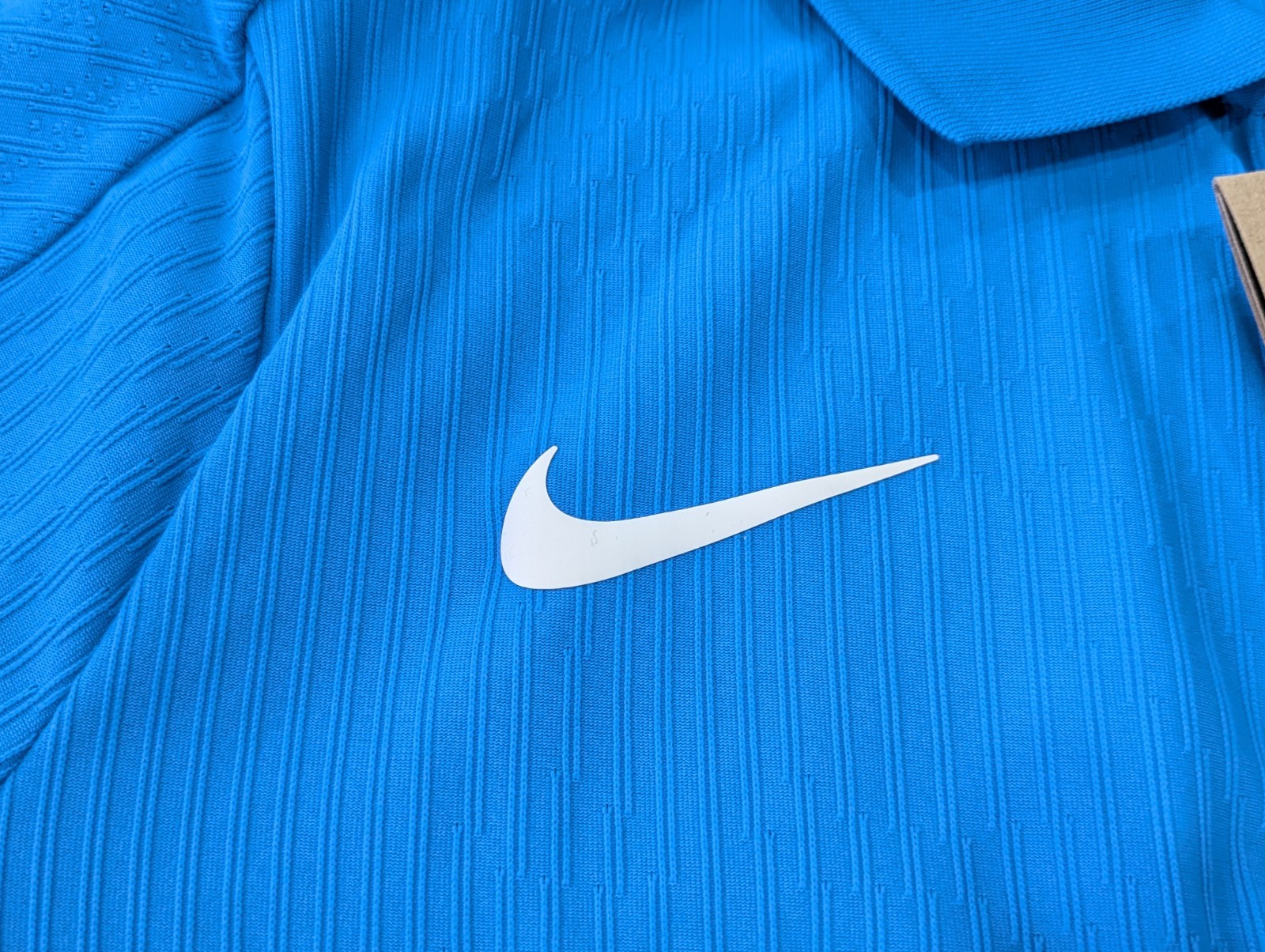 Nike Court Men&rsquo;s Dri-FIT ADV Textured Tennis Polo – HQ0792 435 – Blue – Size: M