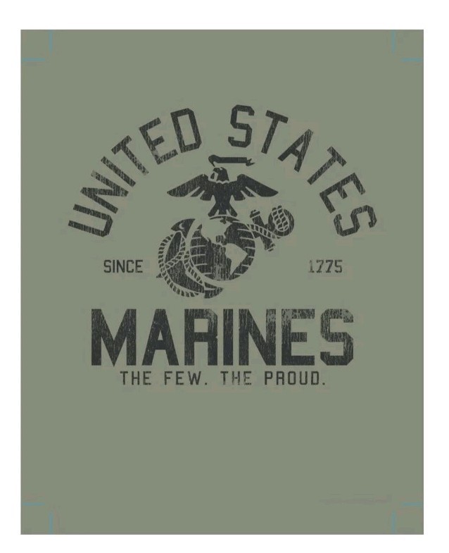 MARINES -United States Marines T-Shirt – Made in America – Size Medium -NWT