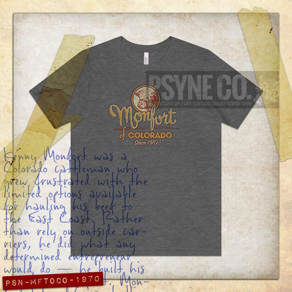 Monfort of Colorado Trucking 1970 Vintage Men&rsquo;s T-Shirt