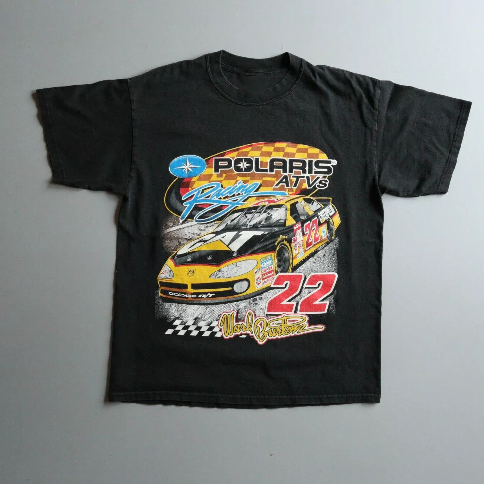 Vintage Polaris Nascar Shirt Ward Burton Rare shirt #22 racing gift for men
