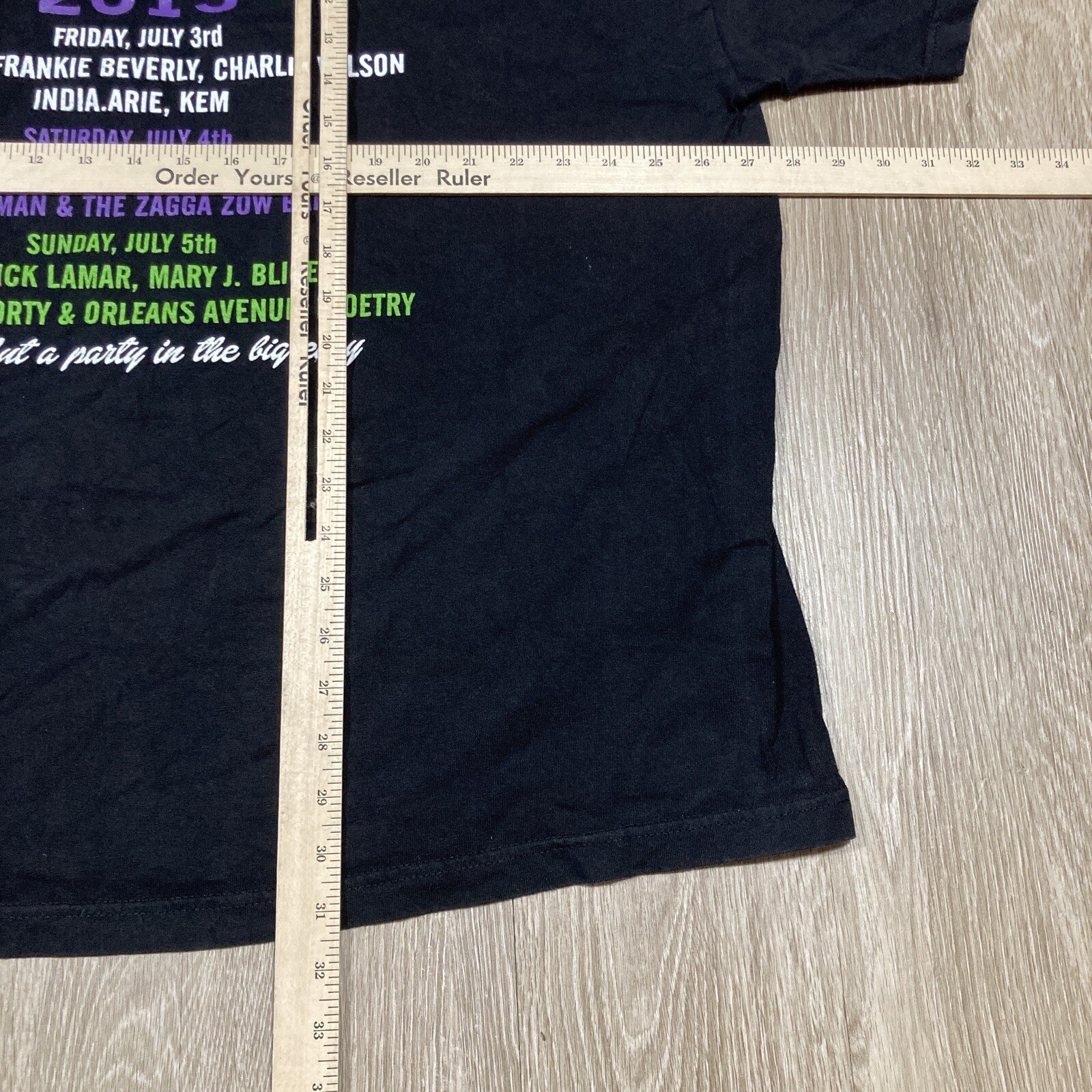 Usher Shirt 3XL Essence Music Festival Mary J Blige Kendrick Badu Common Rap Tee