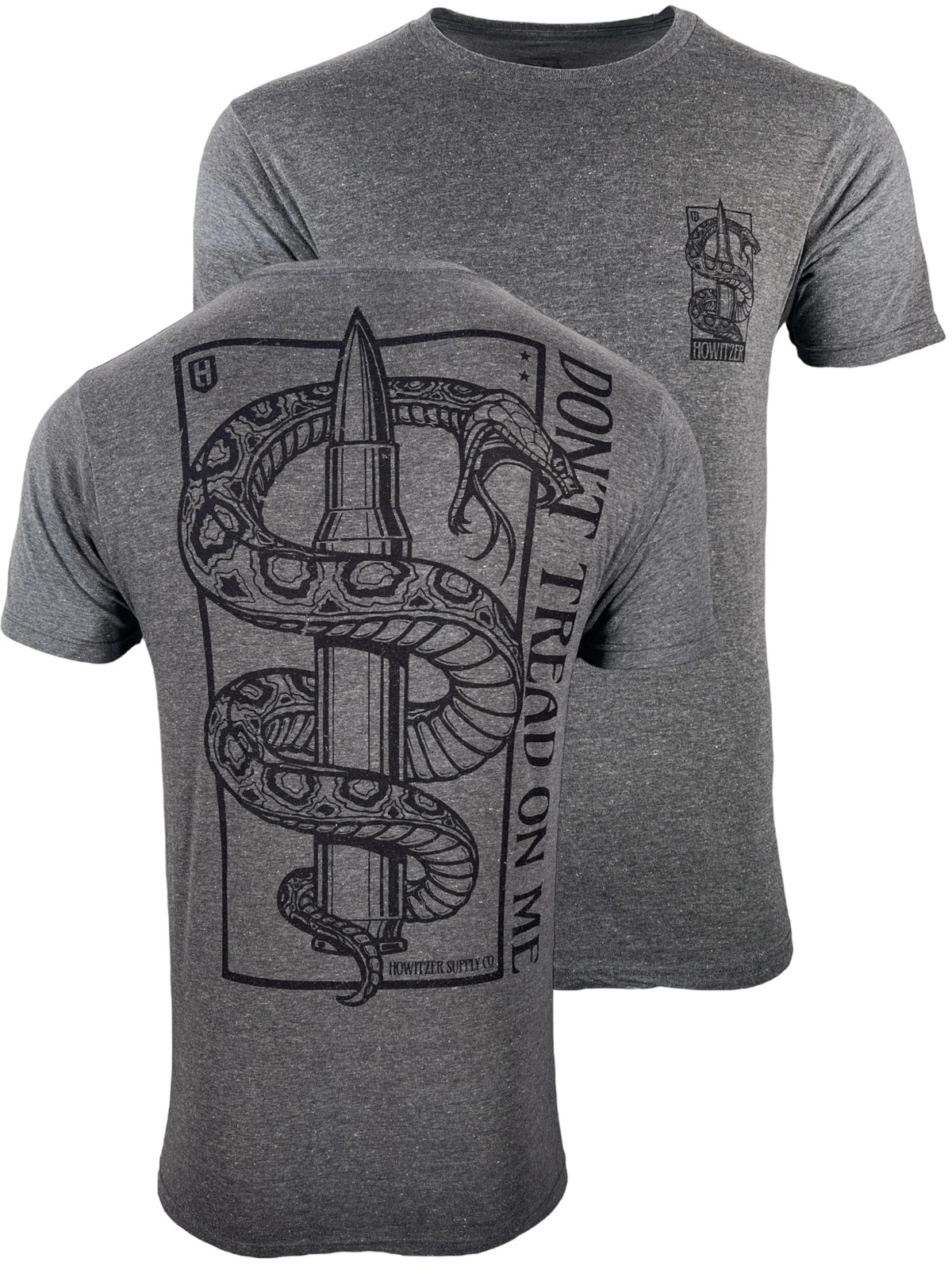 Howitzer Style Men&rsquo;s T-Shirt Freedom Bullet Military Grunt MFG